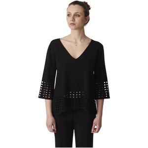 Kangra, Dames, Tops, Zwart, Maat: XL
