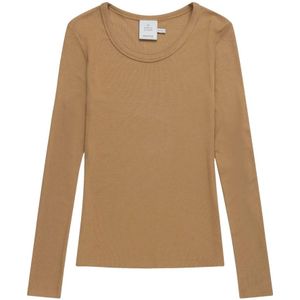 Munthe, Dames, Tops, Bruin, Maat: L Viscose,