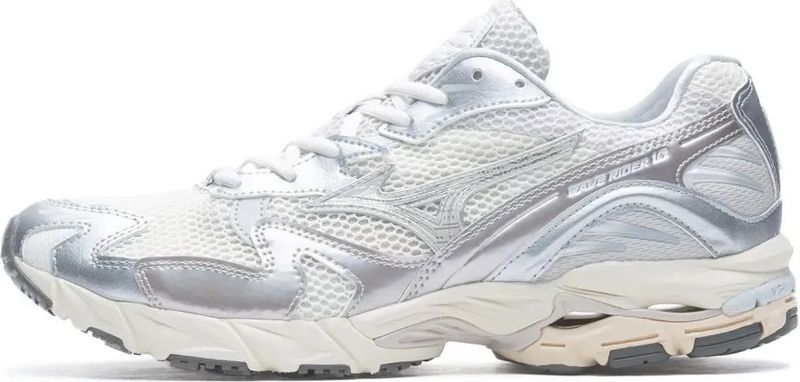 Mizuno - Wave Rider 10 - Korfbalschoenen - Zwart - Leer en Mesh