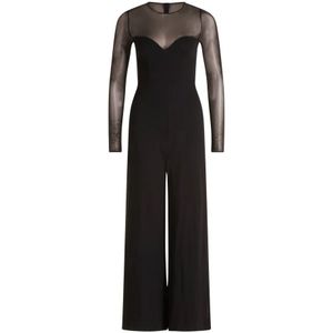 vera mont, Dames, Jumpsuits & Playsuits, Zwart, Maat: XS