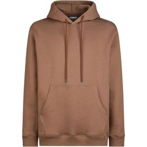 Dondup, Heren, Sweatshirts & Hoodies, Bruin, Maat: L Katoen,