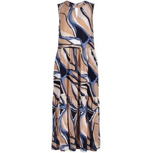 Betty & Co - Zomerjurk - Veelkleurig - Dames - Gerimpelde Rok