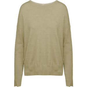 BomBoogie, Dames, Truien, Beige, Maat: S Wol,