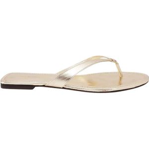 Tory Burch, Dames, Schoenen, Geel, Maat: 37 EU