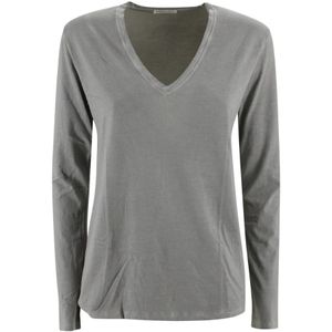 Anonym Apparel, Dames, Tops, Grijs, Maat: M Jersey,