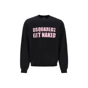 Dsquared2 Sweatshirts , Black , Heren , Maat: M