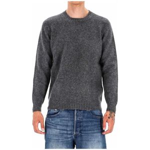 Drumohr, Heren, Truien, Grijs, Maat: XL Wol,