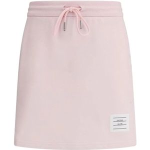 Thom Browne, Dames, Rokken, Roze, Maat: M Katoen,