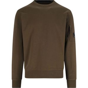 C.p. Company, Heren, Sweatshirts & Hoodies, Groen, Maat: L Katoen,