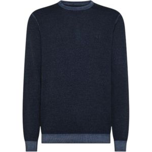 Sun68, Heren, Truien, Blauw, Maat: S Katoen,