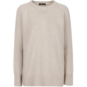 Aragona, Dames, Truien, Beige, Maat: 2XS Kasjmier,