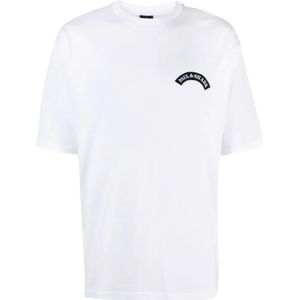 Paul & Shark - Klassiek Katoenen T-shirt - Wit - Heren