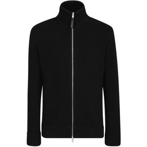 Maison Margiela, Heren, Sweatshirts & Hoodies, Zwart, Maat: L Katoen,