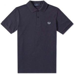 Fred Perry, Heren, Tops, Blauw, Maat: 2XS Katoen,