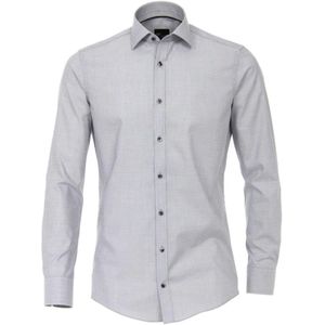 Venti, Heren, Overhemden, Grijs, Maat: XL