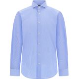 Boggi Milano, Heren, Overhemden, Blauw, Maat: XS Katoen,