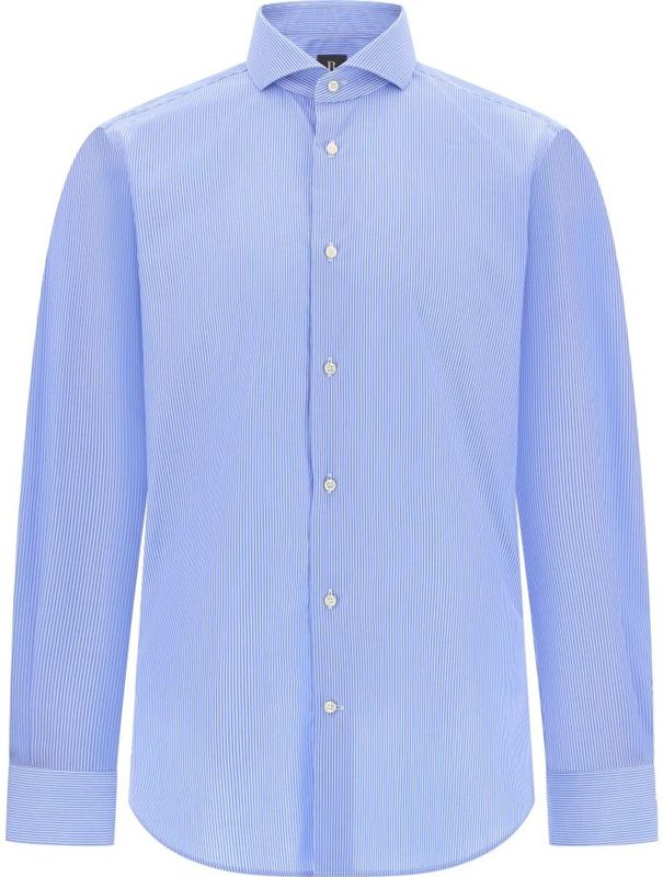 Boggi Milano, Heren, Overhemden, Blauw, Maat: XS Katoen,