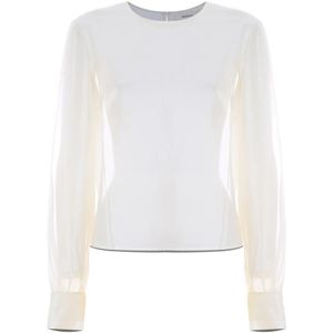 Kocca, Dames, Blouses & Shirts, Wit, Maat: S