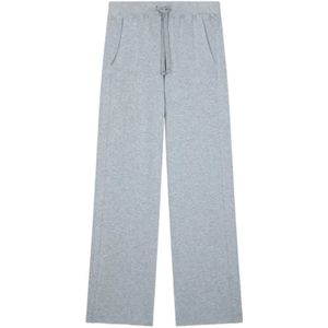 Dondup, Dames, Broeken, Grijs, Maat: M Fleece,