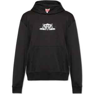 Kenzo - Hooded Sweatshirt - Zwart - Sweatvesten