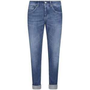 Dondup, Heren, Jeans, Blauw, Maat: W36 Denim,
