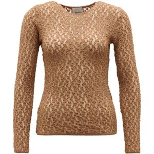 Isabel Marant, Dames, Truien, Beige, Maat: M Katoen,