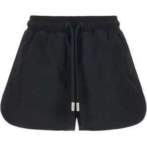 Korte Broeken - Zwart - Elastisch - 2 Zakken - Gemaakt in Italië