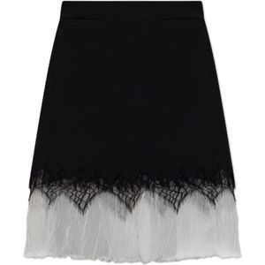 Alexander McQueen, Dames, Rokken, Zwart, Maat: XS