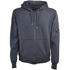 C.p. Company, Heren, Sweatshirts & Hoodies, Blauw, Maat: XS Katoen,