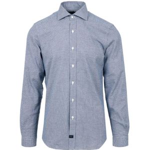 Fay, Heren, Overhemden, Wit, Maat: 2XL Katoen,