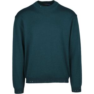 Daniele Fiesoli, Heren, Truien, Groen, Maat: L Wol,