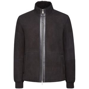 Billionaire, Heren, Jassen, Grijs, Maat: 4XL Wol,