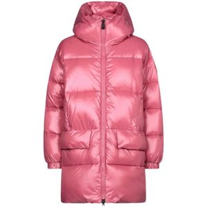 Save The Duck, Dames, Mantels, Roze, Maat: S Leer,