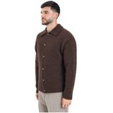 Selected Homme - Cardigan - Bruin - Regular Fit - Herfst Winter