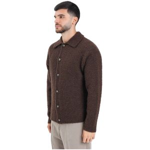 Selected Homme - Cardigan - Bruin - Regular Fit - Herfst Winter