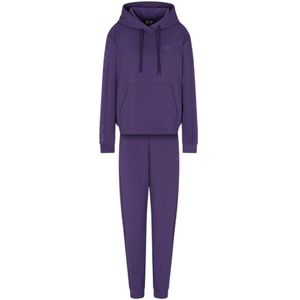 Emporio Armani Ea7, Dames, Sport, Paars, Maat: S Katoen,