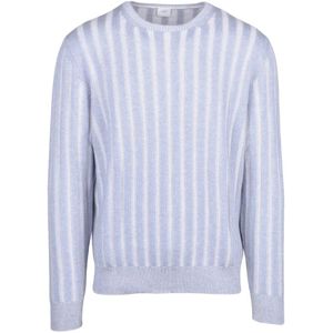 Eleventy, Heren, Truien, Blauw, Maat: 2XL Kasjmier,