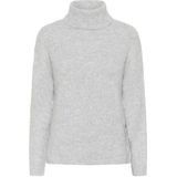 Cream, Dames, Truien, Grijs, Maat: M Leer,