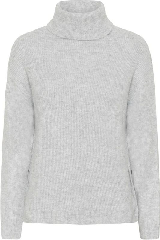 Cream, Dames, Truien, Grijs, Maat: M Leer,