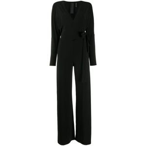 Norma Kamali - 001 Black Dolman - Jumpsuit - Zwart