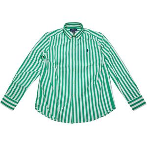 Polo Ralph Lauren, Heren, Overhemden, Groen, Maat: XL