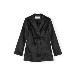 Ganni Blazers , Black , Dames , Maat: L