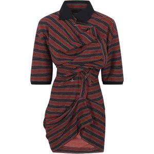 Vivienne Westwood, Dames, Jurken, Veelkleurig, Maat: S Katoen,