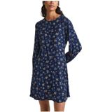 Pepe Jeans - PL953400 - Jurk - Marineblauw - Casual - Viscose - Lange Mouwen