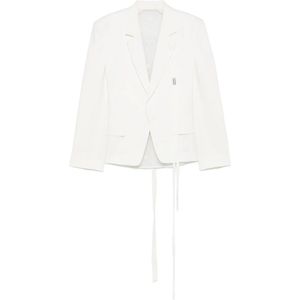 Ann Demeulemeester, Dames, Jassen, Wit, Maat: XS