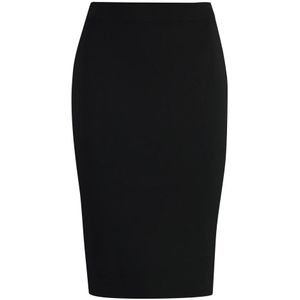 Saint Laurent, Dames, Rokken, Zwart, Maat: M Wol,