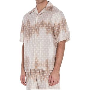 Amiri, Heren, Overhemden, Bruin, Maat: L