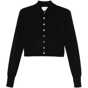 Sportmax, Dames, Truien, Zwart, Maat: S