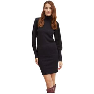 Silvian Heach, Dames, Jurken, Zwart, Maat: XS Nylon,