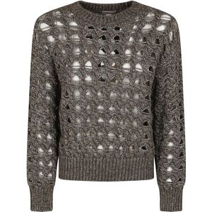 Herno, Dames, Truien, Bruin, Maat: S Wol,